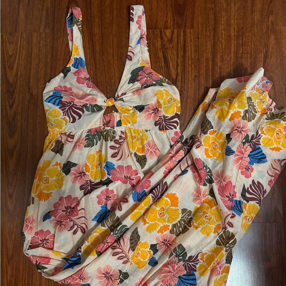 Acacia Swimwear Dress in Retro Paradise